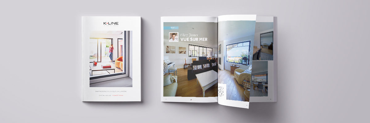 Le nouveau catalogue fenêtre K-LINE est arrivé